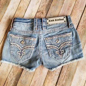 Rock Revival Jelina Stretch Low Rise Short